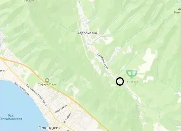 Участок в Краснодарский край, Геленджик городской округ, с. Адербиевка ... - Фото 0