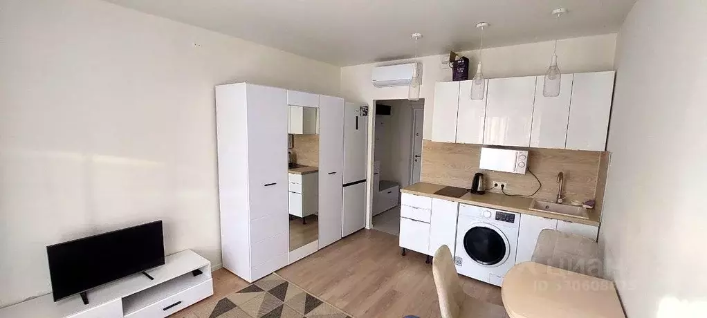 Студия Москва ул. Красулинская, 22 (19.6 м) - Фото 1