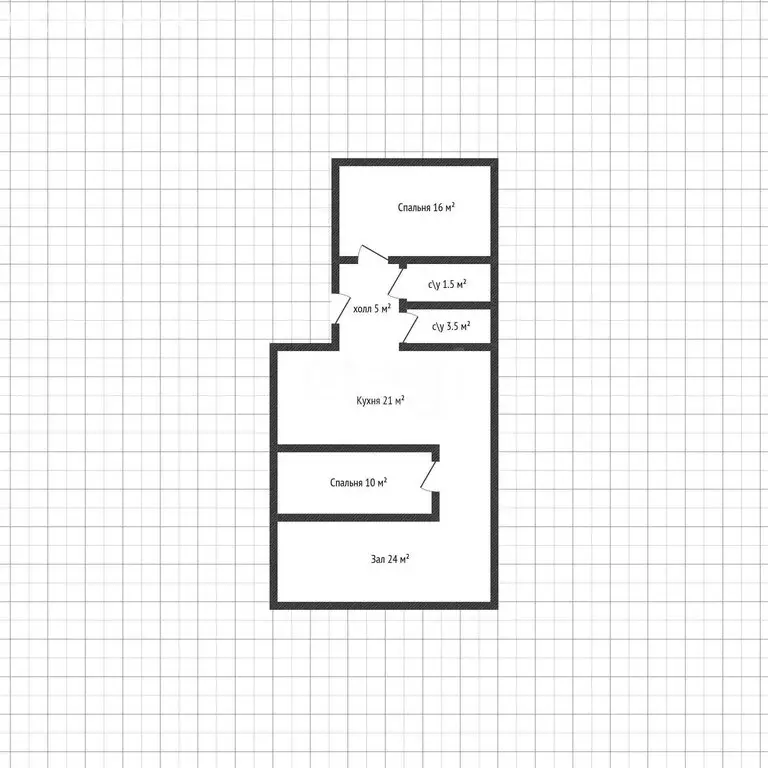 Дом в Майкоп, Восточная улица (81 м) - Фото 1