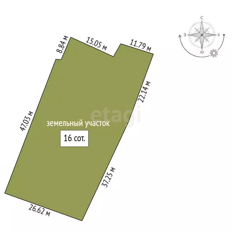 Дом в село Стрехнино, Целинная улица (42.9 м) - Фото 2