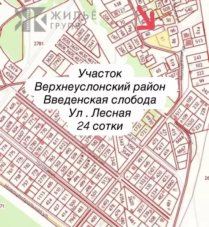Участок в Татарстан, Верхнеуслонский район, Введенско-Слободское ... - Фото 1