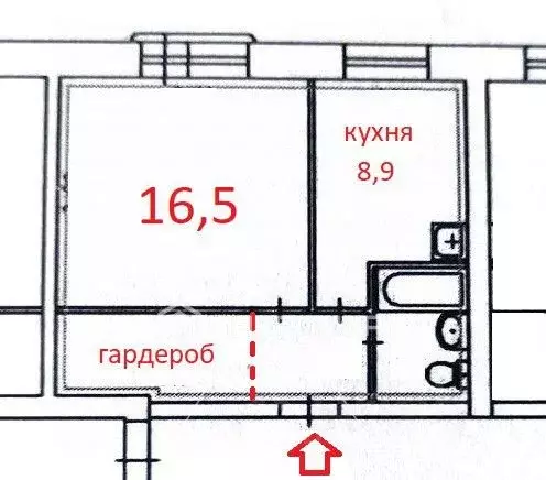1-к кв. Пермский край, Пермский район, с. Култаево ул. Радужная, 36 ... - Фото 1