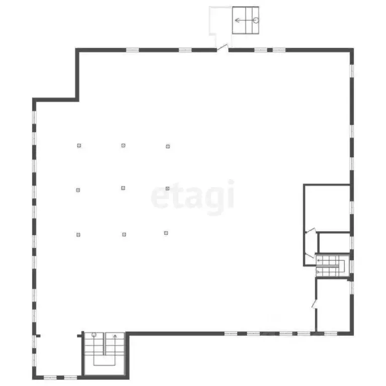 Торговая площадь в Тюменская область, Тюмень Ямская ул., 96Б (1500 м) - Фото 1