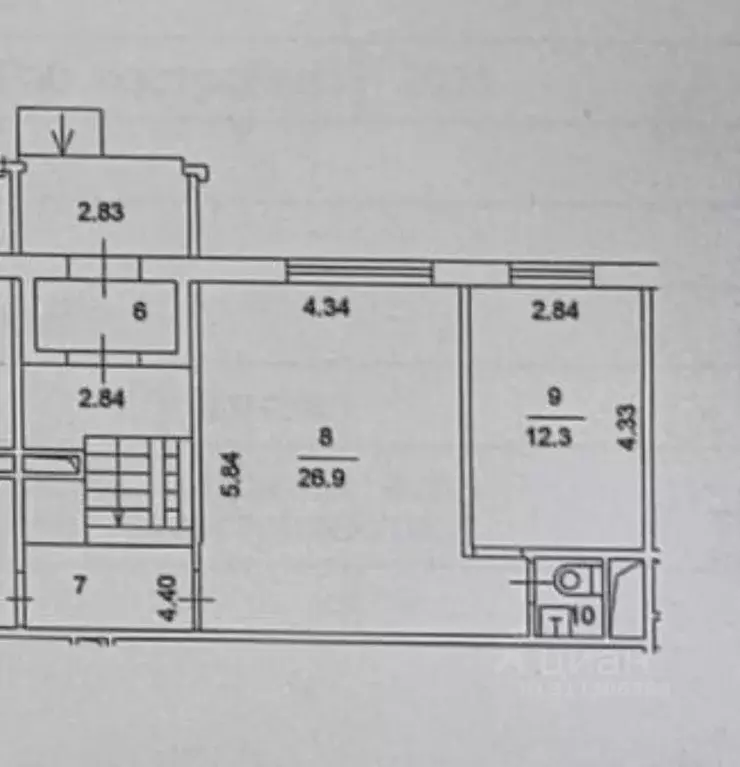 Помещение свободного назначения в Москва Рублевское ш., 93К2 (49 м) - Фото 0