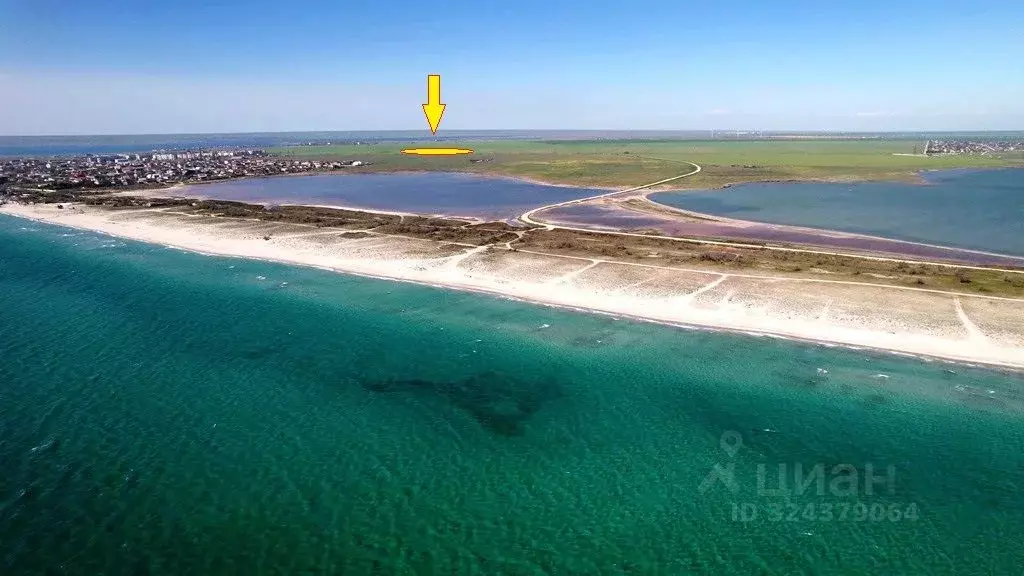 Участок в Крым, Сакский район, Штормовское с/пос, с. Поповка  (7.0 ... - Фото 1