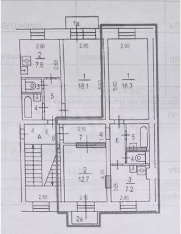 2-к кв. Москва 1-й Войковский проезд, 16А (48.2 м) - Фото 2