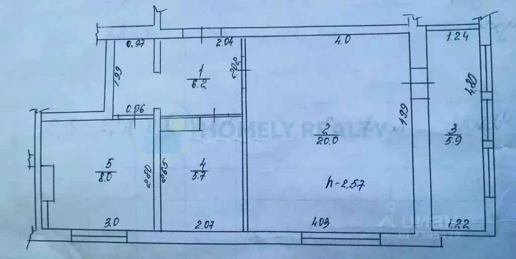 1-к кв. Севастополь ул. Астана Кесаева, 14В (45.8 м) - Фото 2