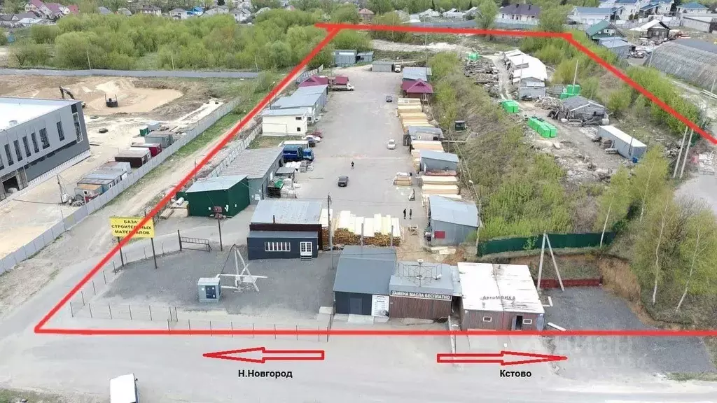 Склад в Нижегородская область, Нижний Новгород д. Ржавка, 251А (1000 ... - Фото 0
