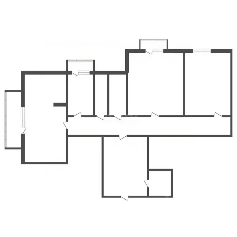 3-к кв. Иркутская область, Иркутск ул. Лермонтова, 267/2 (105.5 м) - Фото 2