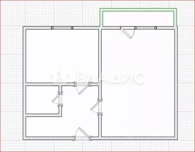 1-к кв. Пензенская область, Пенза просп. Строителей, 68а (37.3 м) - Фото 1