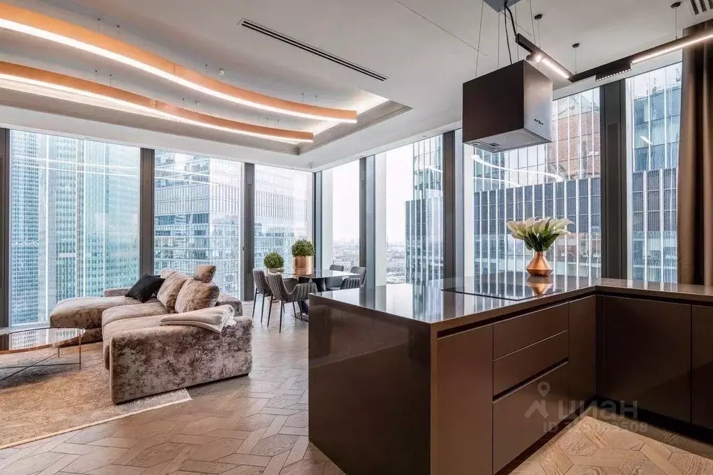 2-к кв. Москва 1-й Красногвардейский проезд, 22с2 (74.5 м) - Фото 1