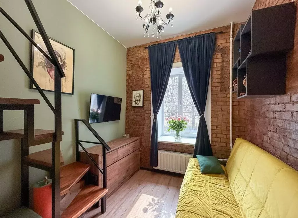 Студия Санкт-Петербург 7-я Советская ул., 31 (21.0 м) - Фото 2