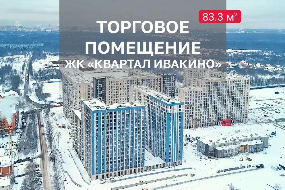 Помещение 83 кв.м. ЖК Квартал Ивакино - Фото 1