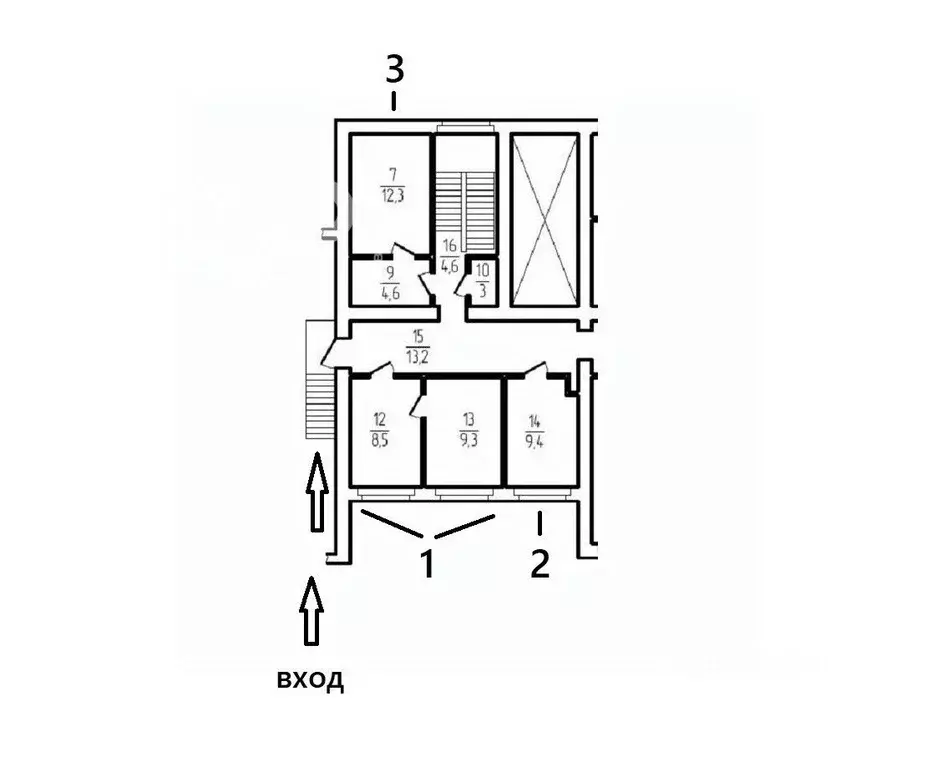 Офис в Воронежская область, Воронеж ул. Березовая Роща, 68 (17 м) - Фото 2
