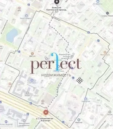 Студия Москва Большой Коптевский проезд, 3С1 (17.0 м) - Фото 1