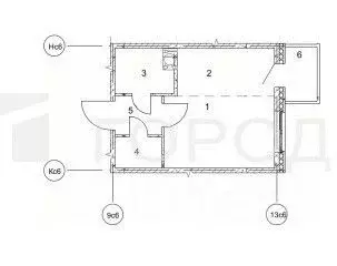 Студия Новосибирская область, Кольцово рп Счастье в Кольцово жилой ... - Фото 2