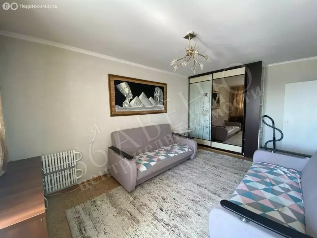 1-комнатная квартира: Воронеж, проспект Патриотов, 50Б (38 м) - Фото 1