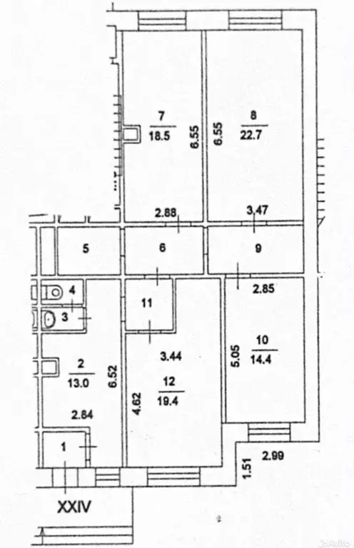Помещение свободного назначения в Москва Большая Черкизовская ул., 3К2 ... - Фото 2