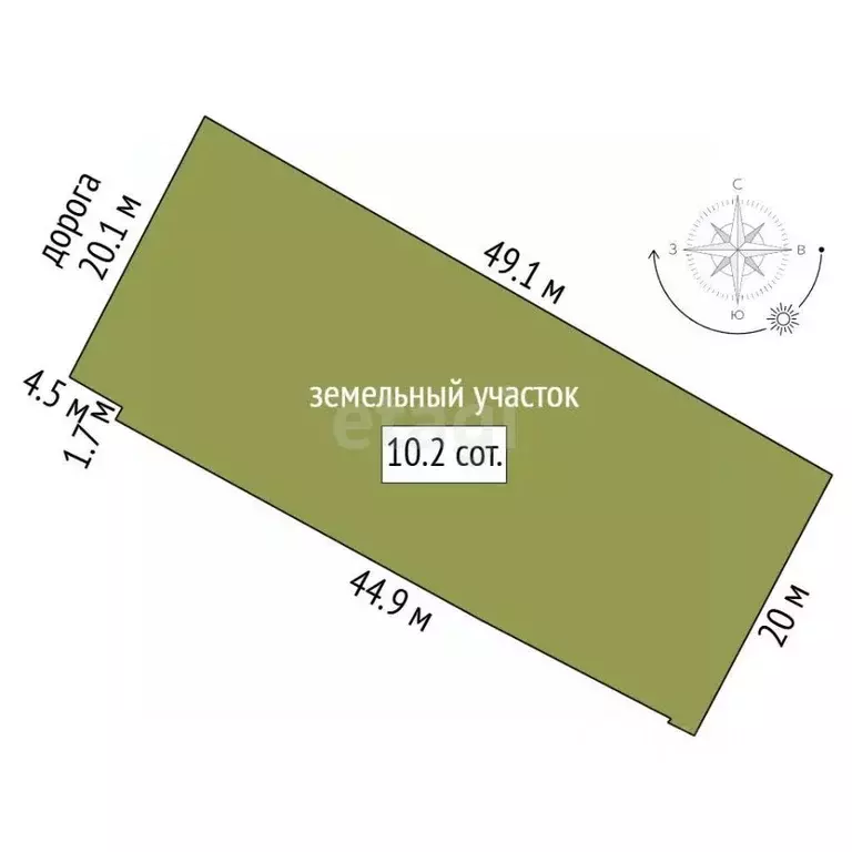 Участок в Забайкальский край, Чита № 123 Овсяное Поле СНТ,  (10.0 ... - Фото 2