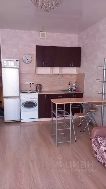 1-к кв. Томская область, Томск Алтайская ул., 24 (25.7 м) - Фото 2