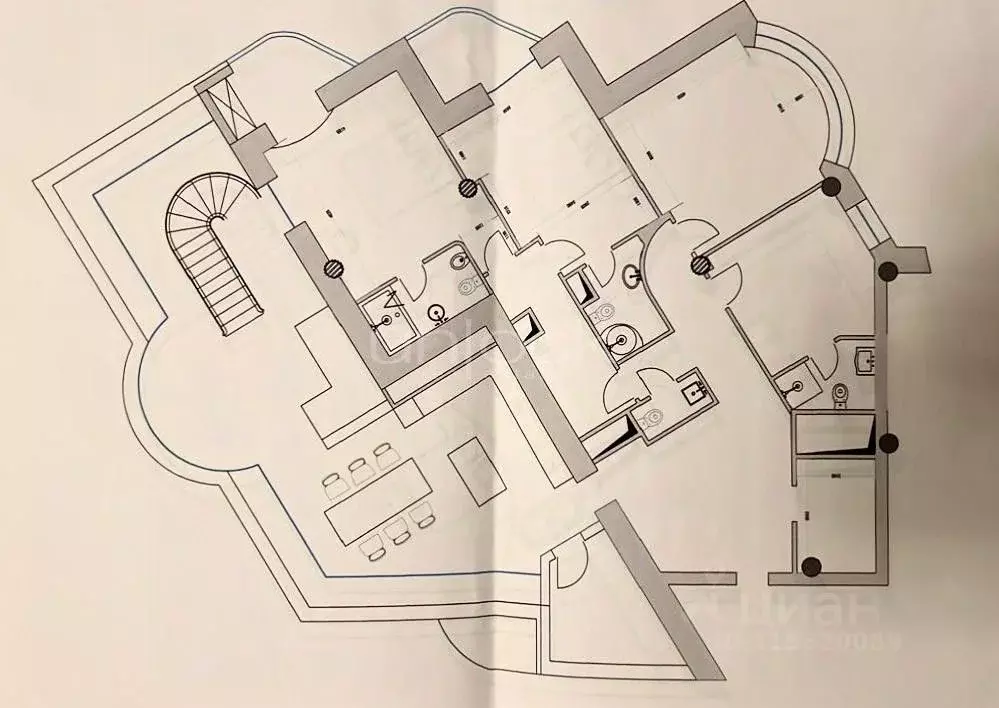 5-к кв. Москва Нежинская ул., 8К1 (158.9 м) - Фото 1