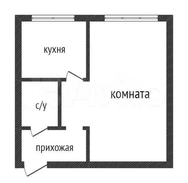 1-к. квартира, 30 м, 7/10 эт. - Фото 0