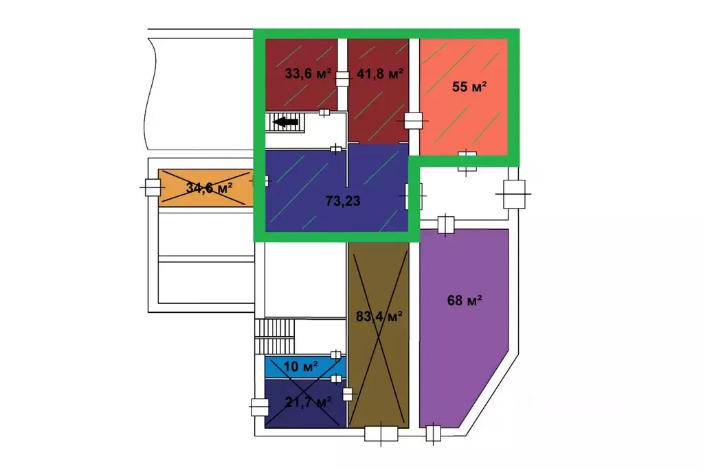 Склад в Алтайский край, Барнаул ул. Ярных, 2 (242 м) - Фото 2