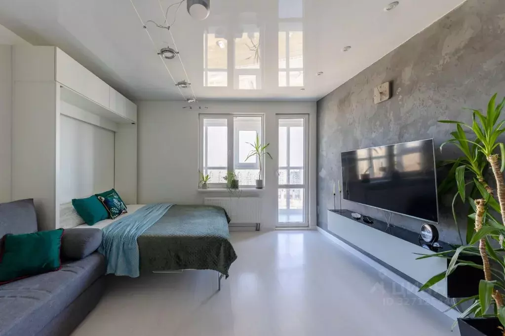 Студия Санкт-Петербург ул. Вадима Шефнера, 12к1 (35.0 м) - Фото 1