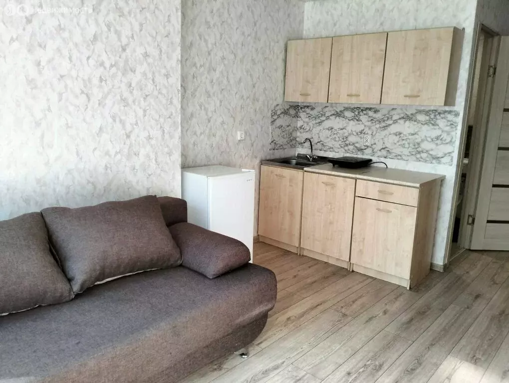 1-комнатная квартира: Барнаул, улица Крупской, 101к1 (16.2 м) - Фото 0