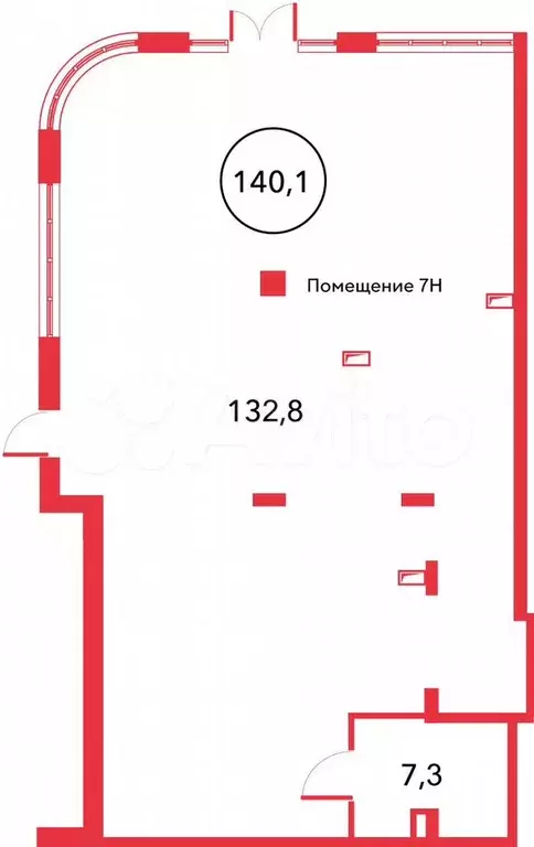 Продам помещение свободного назначения, 140.1 м - Фото 0