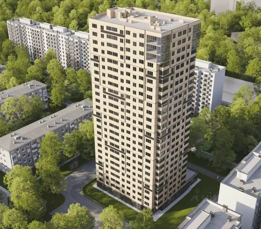 2-к кв. Ростовская область, Ростов-на-Дону просп. Стачки, 215Б (73.69 ... - Фото 2