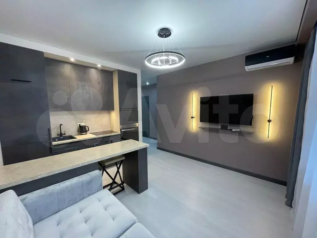 1-к. квартира, 40 м, 9/20 эт. - Фото 1
