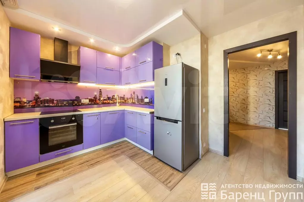 2-к. квартира, 56,1 м, 3/12 эт. - Фото 0