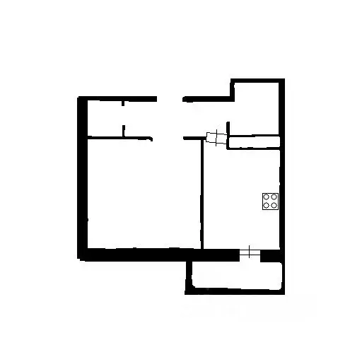 1-к кв. Санкт-Петербург Петергофское ш., 45 (43.0 м) - Фото 1