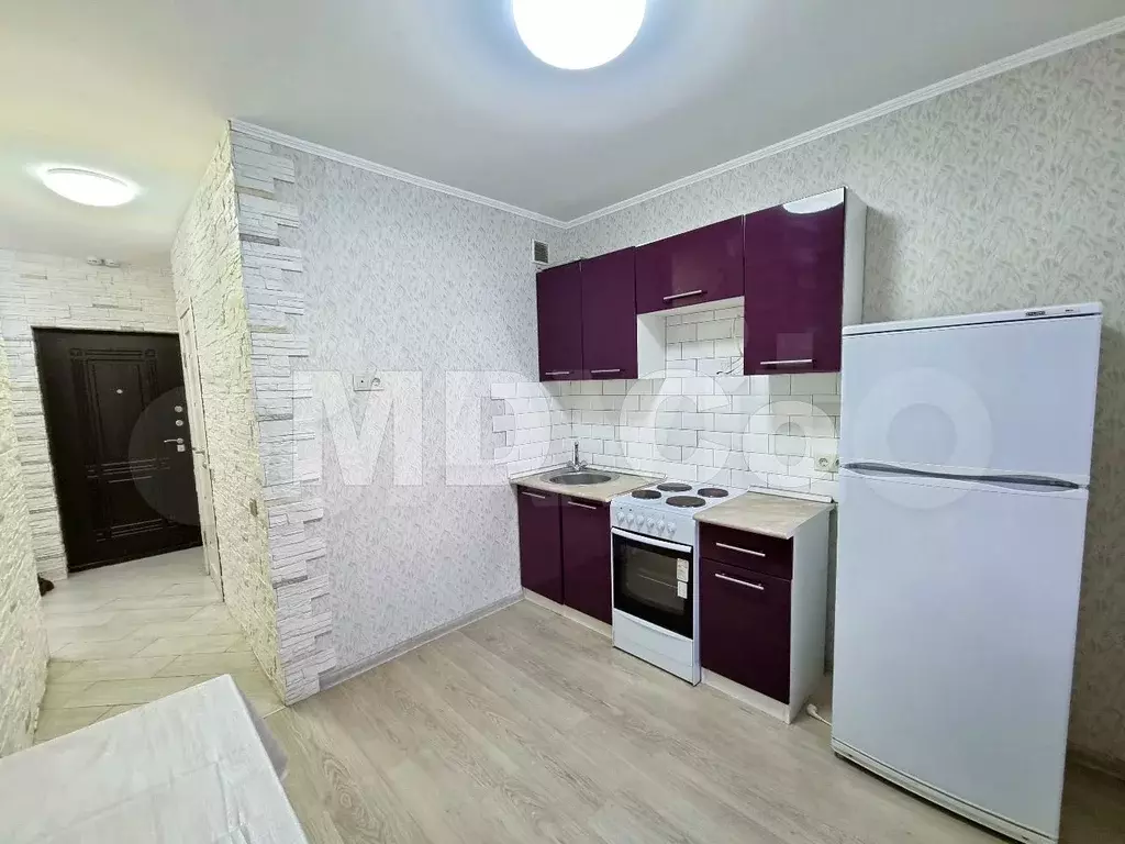 1-к. квартира, 40 м, 12/25 эт. - Фото 1