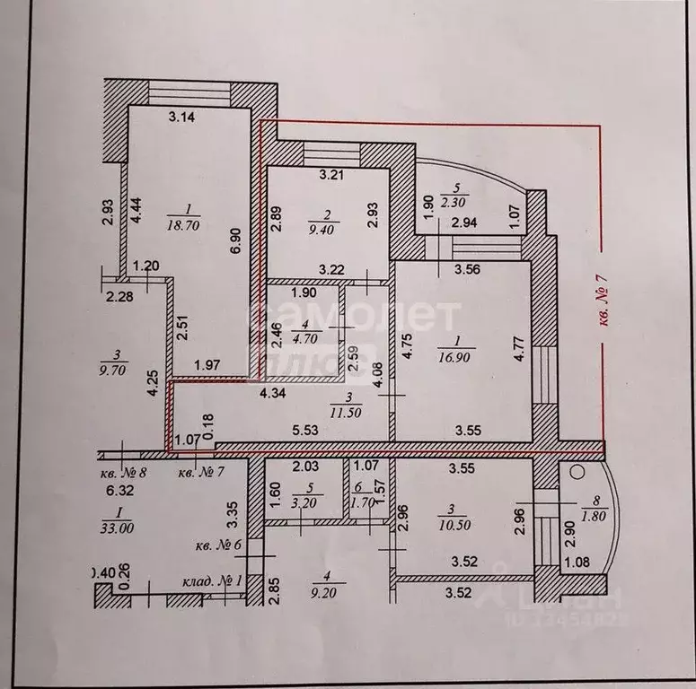 1-к кв. Чувашия, Чебоксары ул. Байдула, 9 (47.1 м) - Фото 1