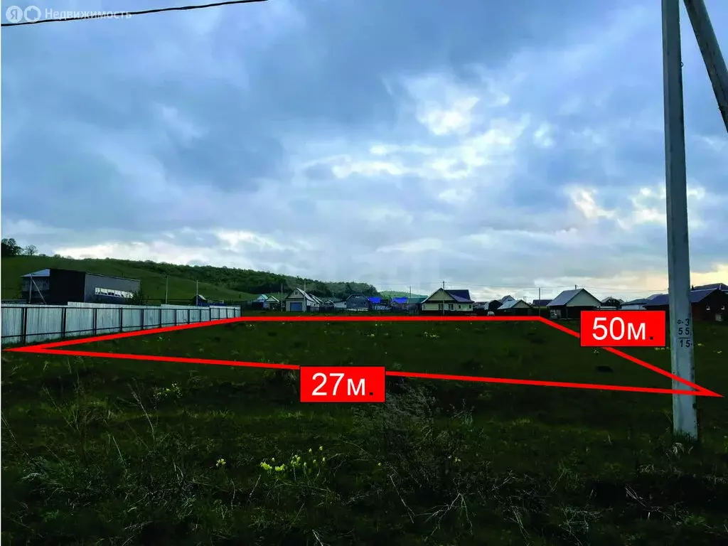 Участок в село Красноусольский, улица Шаймуратова (14 м) - Фото 1