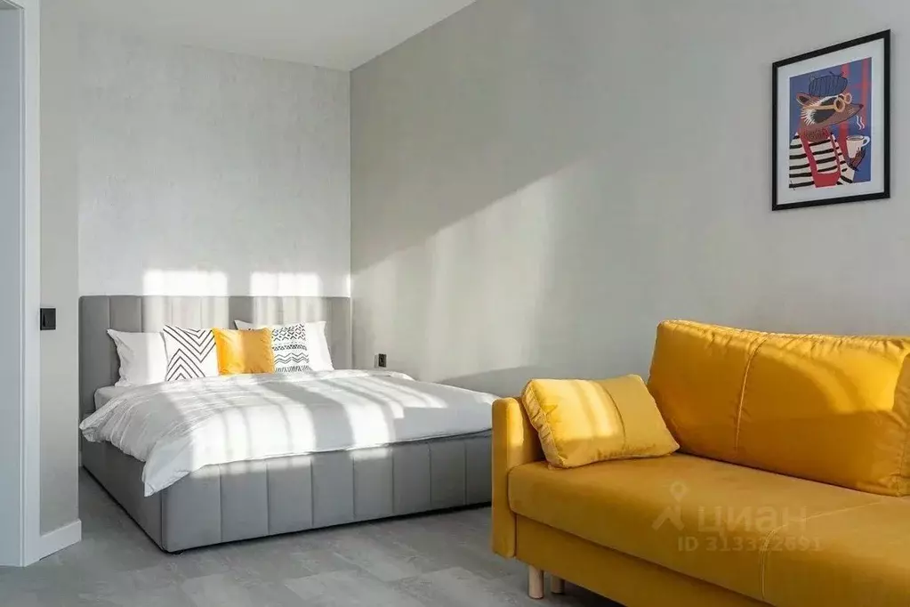 1-к кв. Татарстан, Казань ул. Четаева, 43А (39.0 м) - Фото 1
