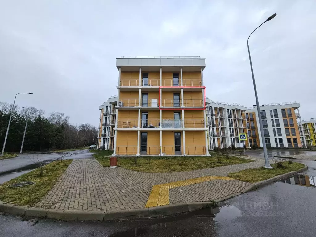 2-к кв. Москва д. Раево, ул. Ирландская, 4к1 (53.9 м) - Фото 2