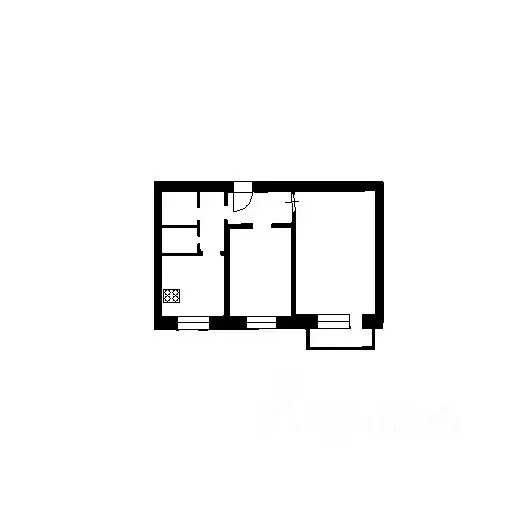 2-к кв. Москва Люсиновская ул., 55 (59.0 м) - Фото 1