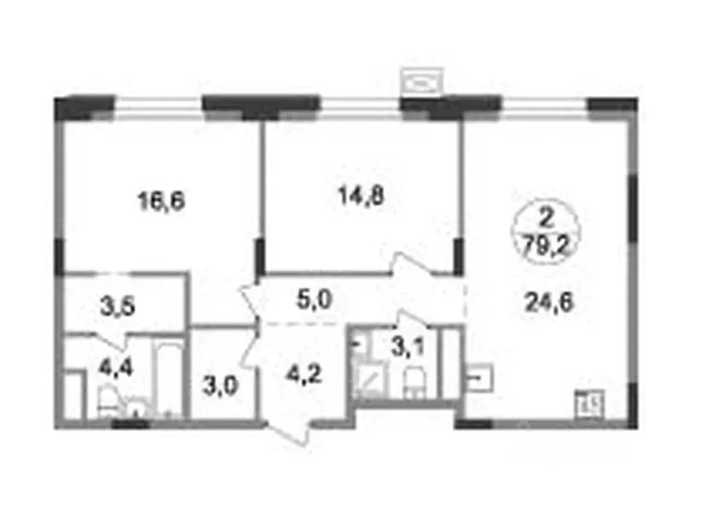 2-к кв. Московская область, Одинцовский городской округ, Заречье пгт ... - Фото 0
