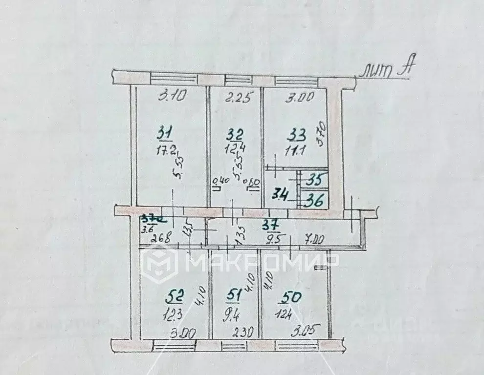 Комната Орловская область, Орел Машиностроительная ул., 5 (12.4 м) - Фото 1