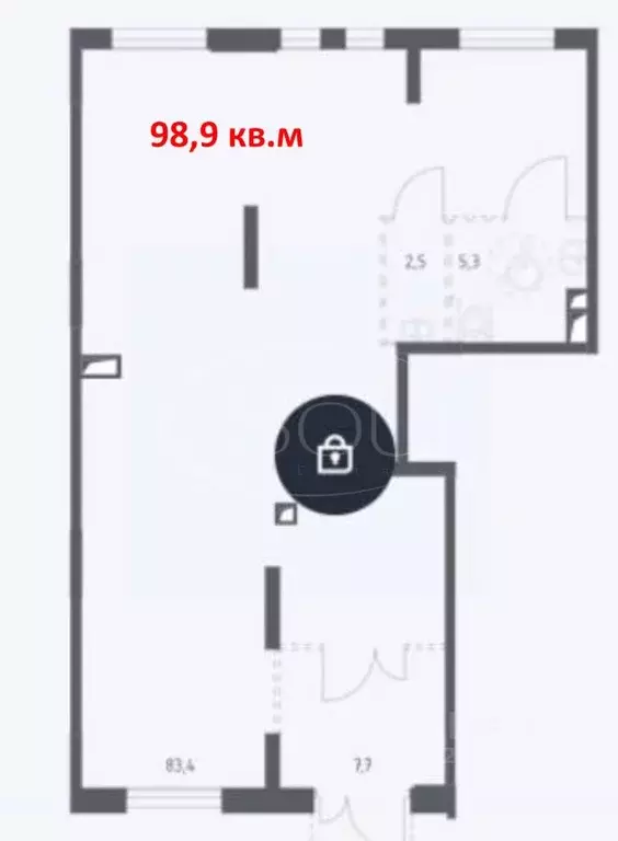 Торговая площадь в Московская область, Мытищи ул. Стрельбище Динамо, ... - Фото 2