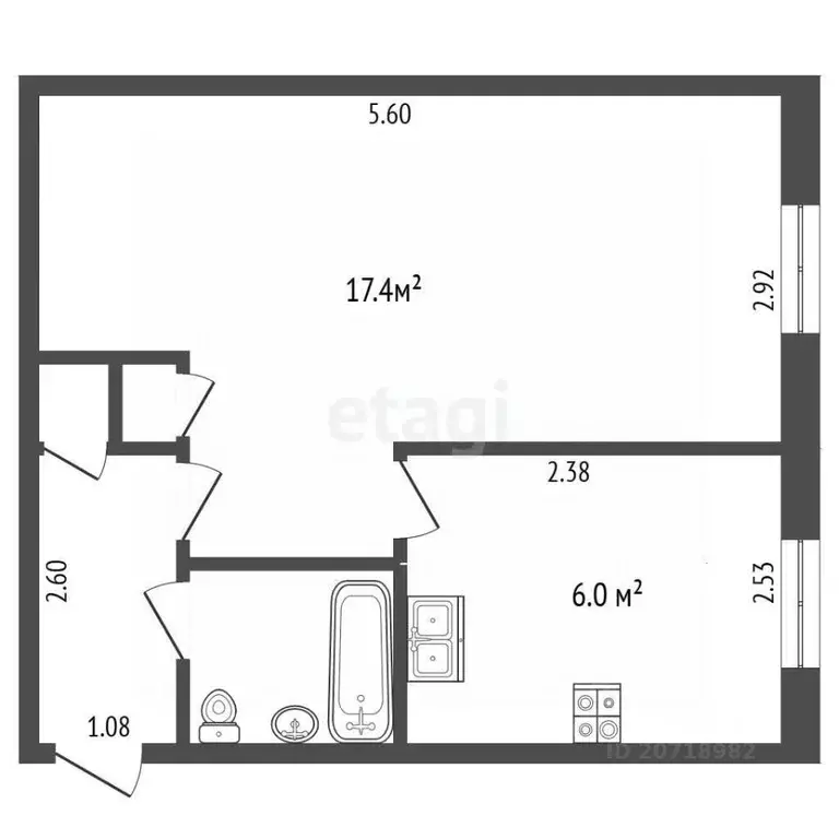 1-к кв. Камчатский край, Петропавловск-Камчатский Амурская ул., 3 ... - Фото 1