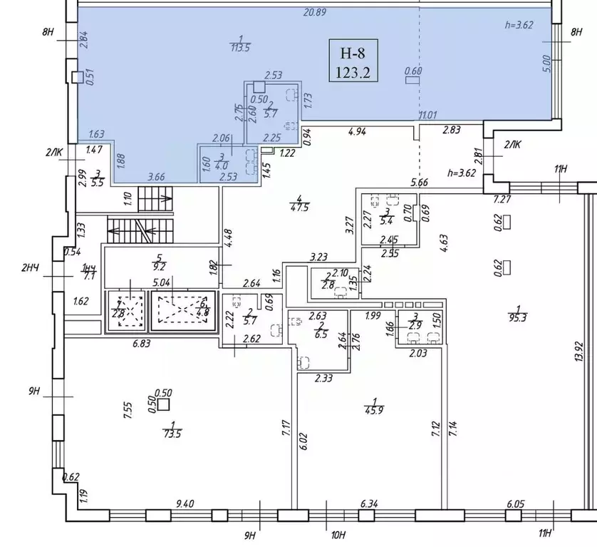 Помещение свободного назначения в Санкт-Петербург просп. Энгельса, 27Т ... - Фото 1