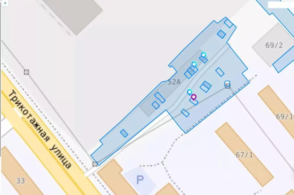 Гараж в Новосибирская область, Новосибирск Трикотажная ул., 52А (20 м) - Фото 1