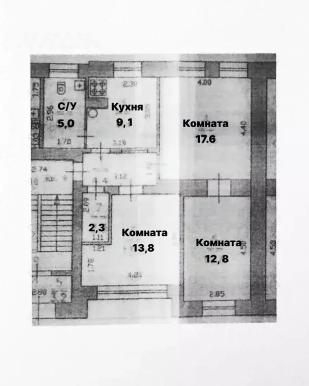 3-к кв. Нижегородская область, Нижний Новгород Высоковольтная ул., 1к1 ... - Фото 2