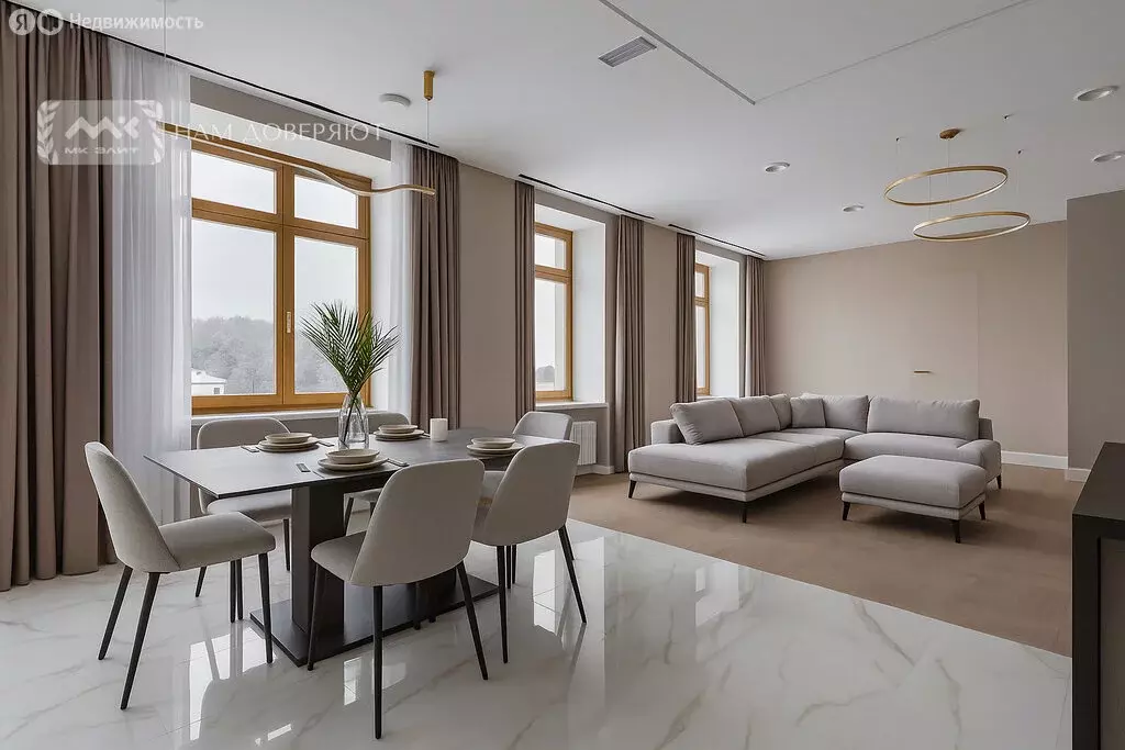 5-комнатная квартира: Санкт-Петербург, Смольный проспект, 17 (215.2 м) - Фото 2