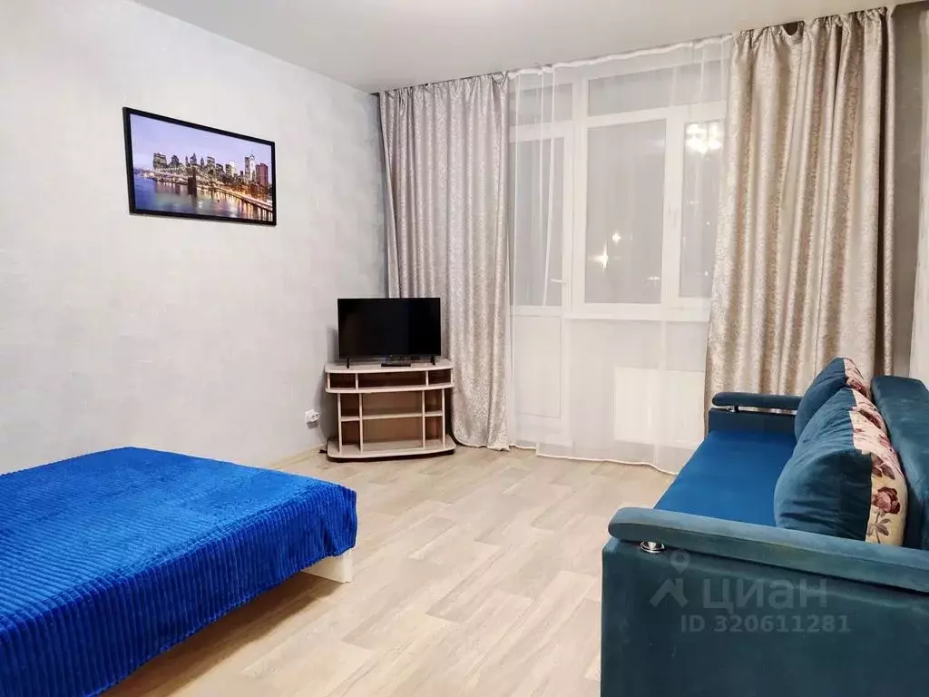 1-к кв. Красноярский край, Красноярск ул. Авиаторов, 45 (45.0 м) - Фото 2