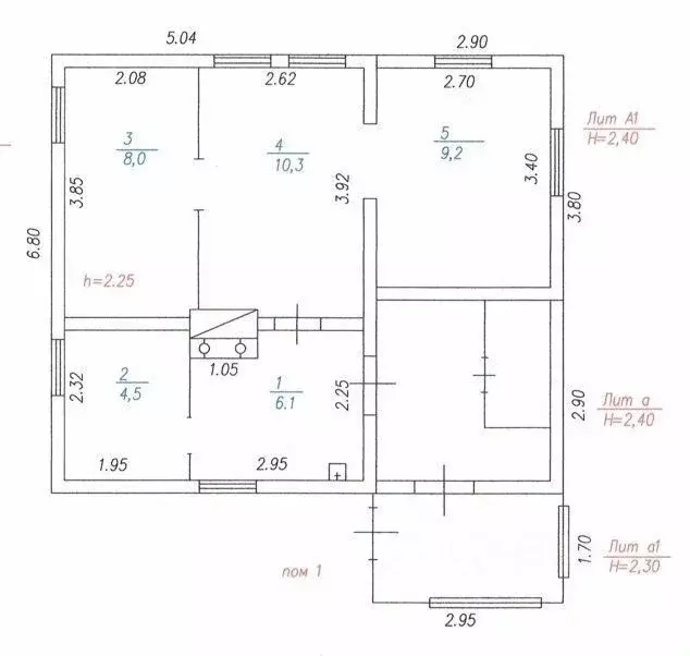 Дом в Кемеровская область, Новокузнецк Топкинская ул., 20 (38 м) - Фото 0